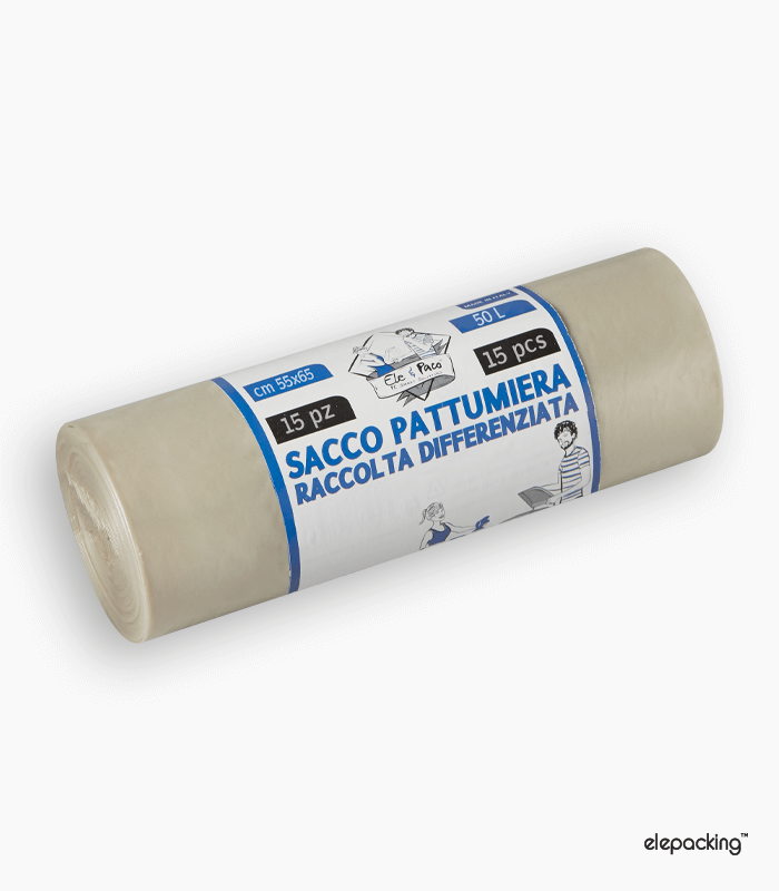 Sacchi-Pattumiera-per-raccolta-differenziata-55x65-Trasparente-50-litri-Elepacking